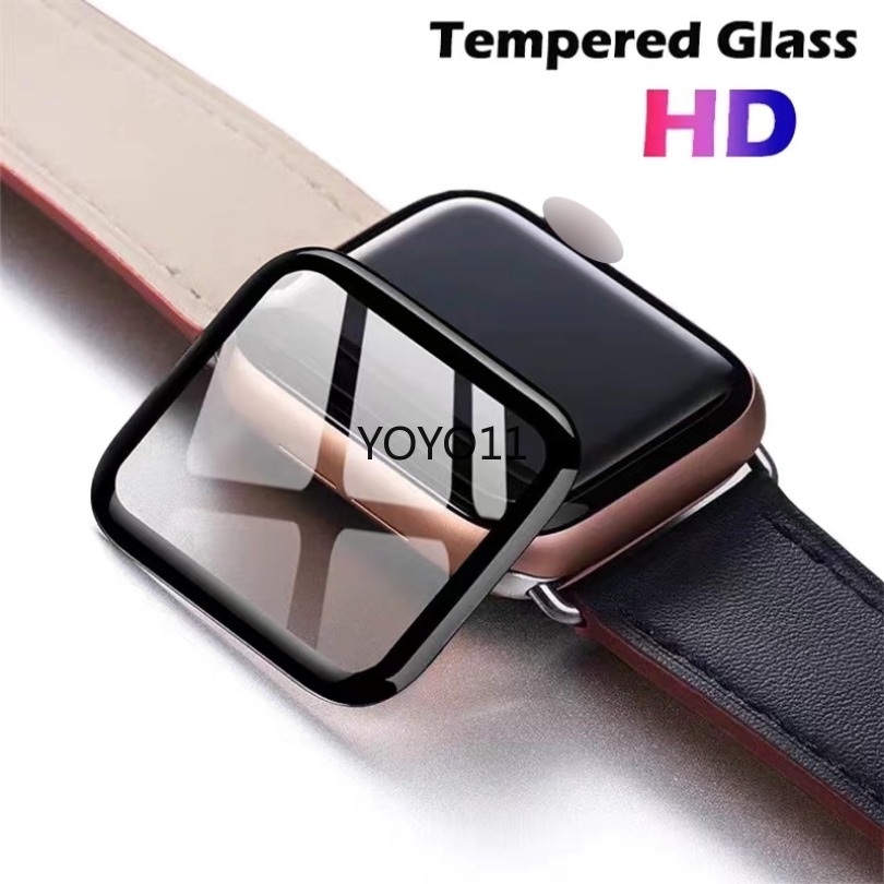 3d กันน้ําเต็มรูปแบบป้องกันหน้าจอฟิล์มสําหรับ Apple Watch 46MM Series 10 9 8 Ultra 2 7 6 5 4 ระเบิดสําหรับ Iwatch 49 มม.45 มม.44 มม.40 มม.38 มม.ไม่ใช่แก้ว