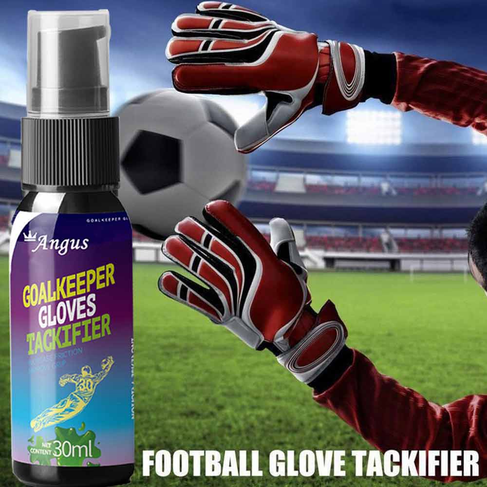 30ml Goalkeeper Glove Grip Boost Spray Football Glove Tackifier Sticky Glue Spray Glove Anti Slip Sp