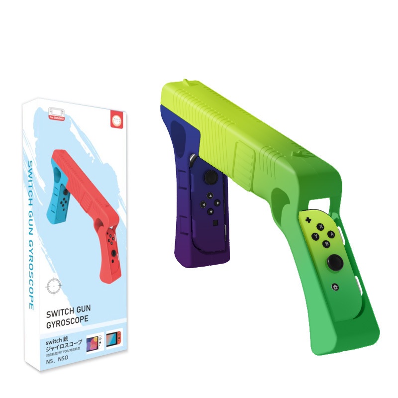 Joycon จอยเกมจับปืน สําหรับ Nintendo Switch / OLED เกมปืนรูปร่างจับมือยิงเกมปืนปศุสัตว์ควบคุมความรู้สึกจับอุปกรณ์เสริม