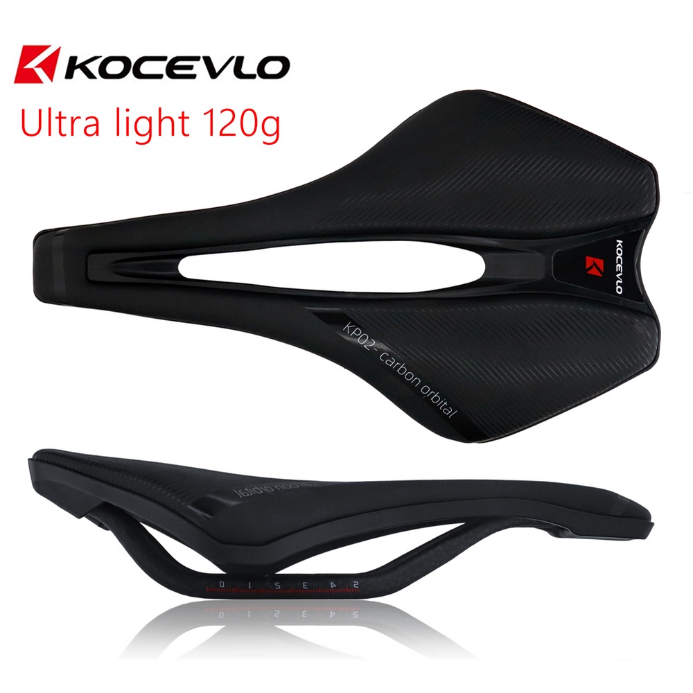 Kocevlo อานเบาะนั่ง หนัง Pu คาร์บอนไฟเบอร์ สําหรับรถจักรยาน Mtb