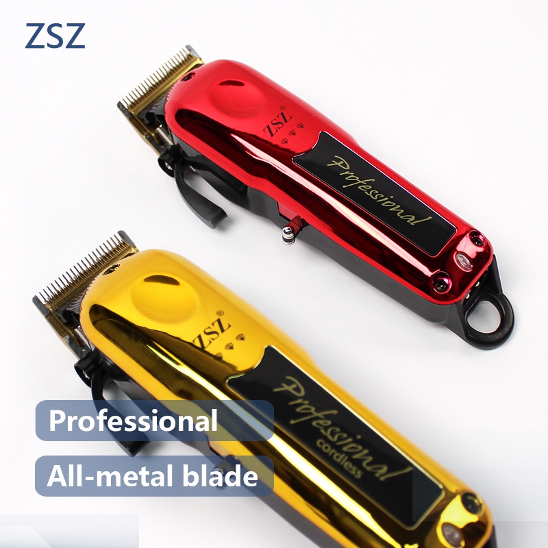 Zszf88 ปัตตาเลี่ยนตัดผมไฟฟ้า แบบมืออาชีพ สไตล์เรโทร สําหรับผู้ชาย