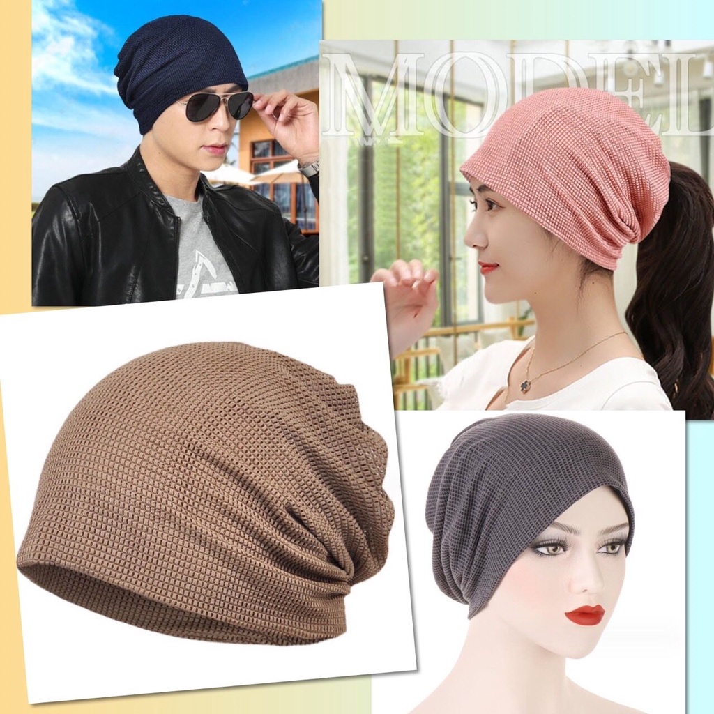 🌈 หมวก มะเร็ง ระบายอากาศ คลุมผม ผ้าโพกหัว หมวกคีโม แฟชั่น ผ้าเนื้อดี ยืดยุ่น ระบายอากาศ หมวกผู้ป่วย เกรดพรีเมี่ยม 🌈