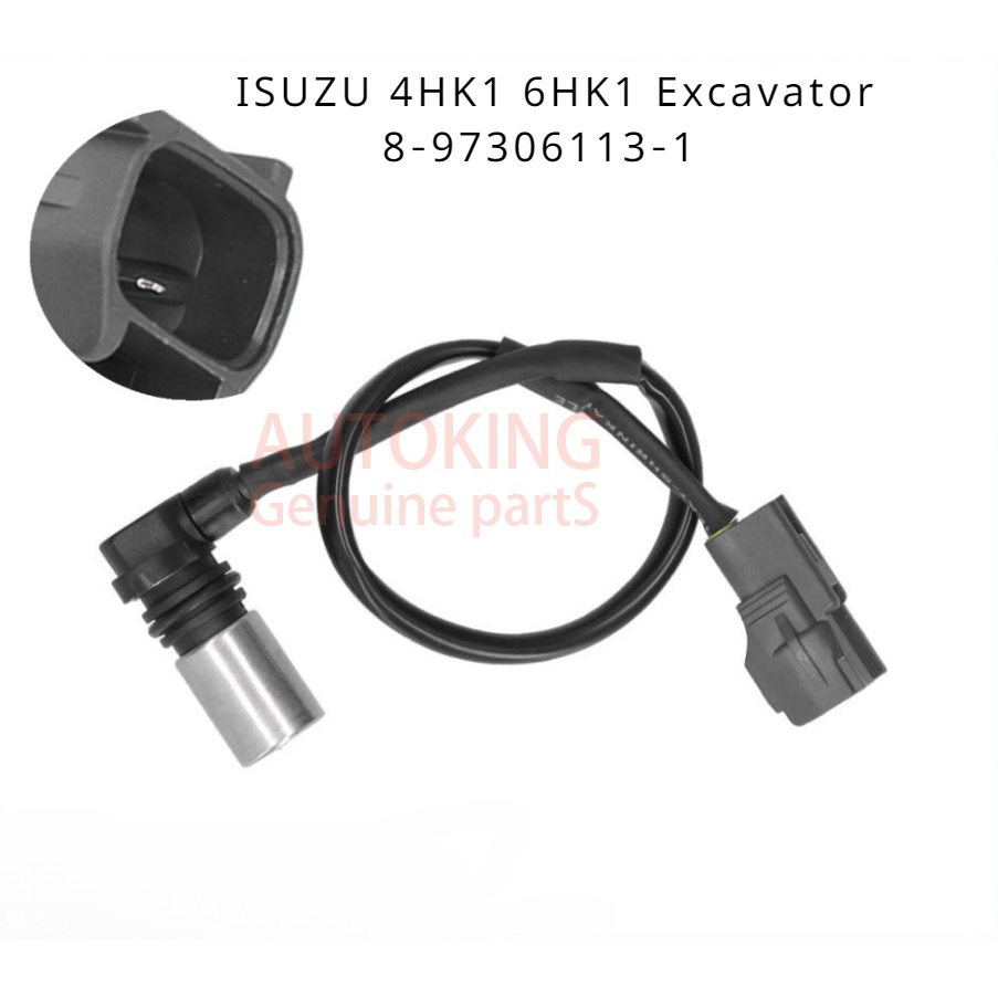 Xguli เซนเซอร์จับตําแหน่งเพลาข้อเหวี่ยง สําหรับรถขุด ISUZU 4HK1 6HK1 8‐97306113‐1 Tosd‐04‐034 6‐36v