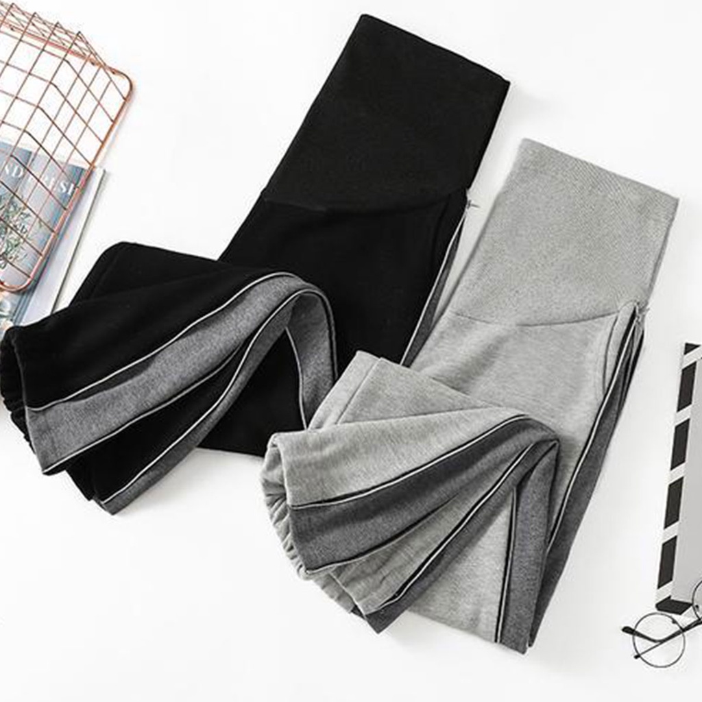 พร้อมส่ง กางเกงขายาวคนท้อง กางเกงวอร์มคนท้อง งานสวยใส่สบาย