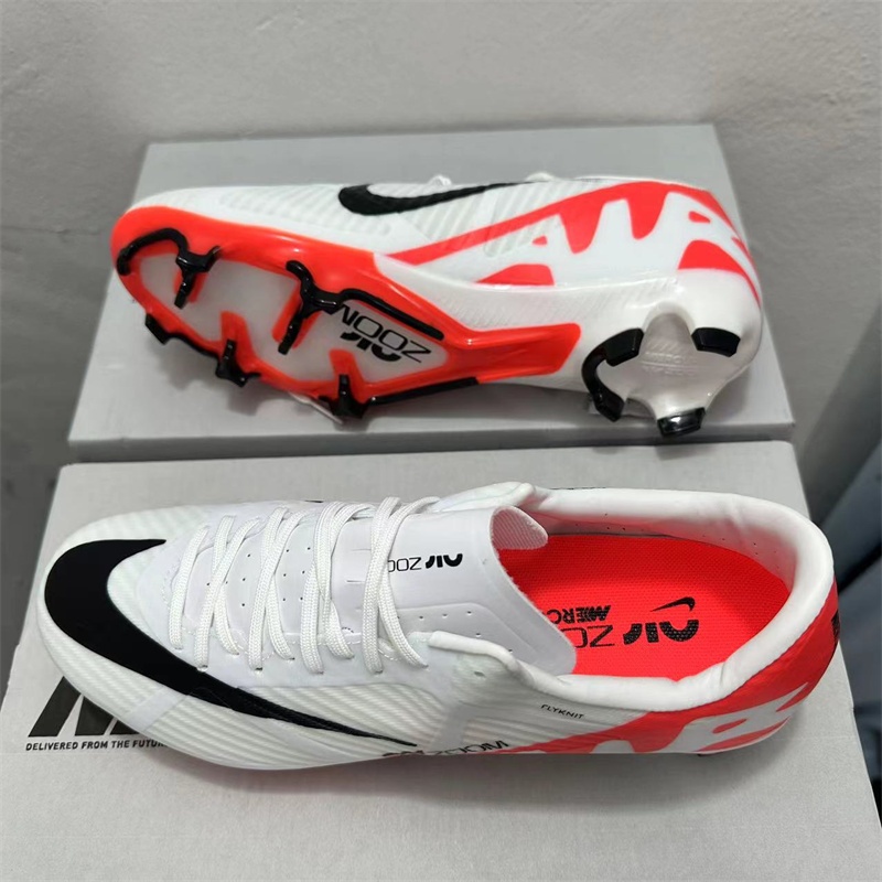 READY STOK Soccer shoes NIKE MERCURIAL VAPOR 15 Air zoom ELITE Murah FG Outdoor Football Shoes Men'