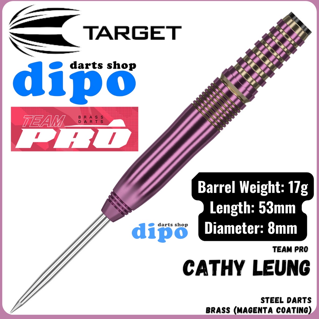 TARGET TEAM PRO CATHY LEUNG BRASS - TARGET Steel Darts