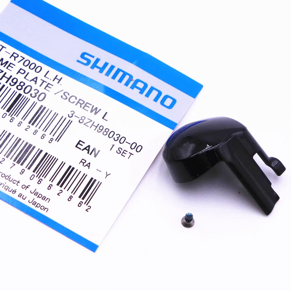 SHIMANO 105 ST-R7000 Shifter ป้ายชื่อสกรูสีดํา/เงิน Y8ZH98030 Y8ZG98030
