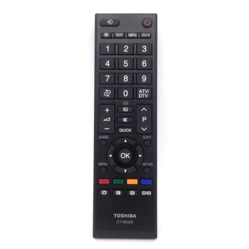 เปลี่ยน CT-90329 เหมาะสําหรับรีโมทคอนโทรลทีวีโตชิบา CT90329 RV550A RV600A RV700A