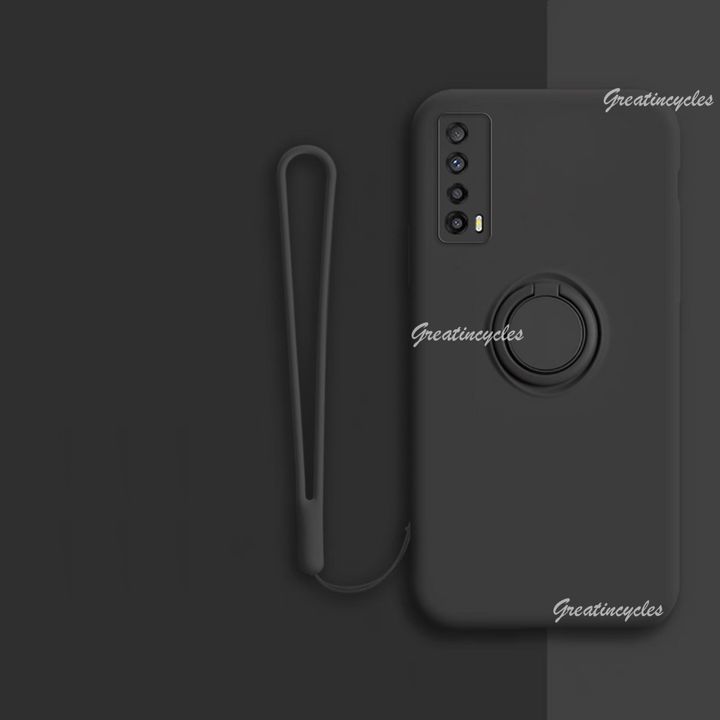 Tcl Stylus 5G T779W T779P เคสโลหะ แม่เหล็ก ที่วางโทรศัพท์ นุ่ม TPU เคสโทรศัพท์ พร้อมสายคล้องข้อมือ ป