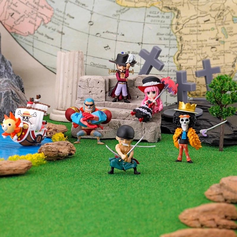 [BTF] Bandai โมเดลฟิกเกอร์ One Piece Devil Fruit Gashapon 8 Eighth Sea War Q Version 3D ขนาดเล็ก 8 ช