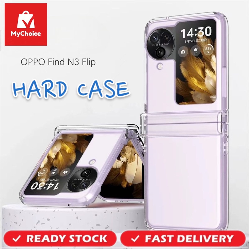 เคสใส แบบแข็ง กันกระแทก สําหรับ OPPO Find N3 N2 Flip 5G N3flip Soft N2flip OPPO A93