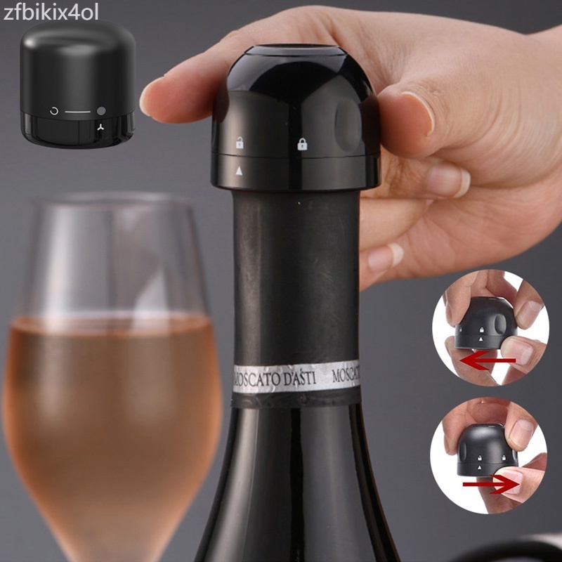 ABS Red Wine Bottle Cap Stopper Vacuum Sealer Wine Stopper Fresh Wine
