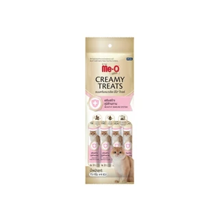 [แพ็คx4][มีโอโกล] ขนมแมวเลีย แมวเลีย สูตรพิเศษ มีโอโกลด์ Me-o Gold ขนาด 15gx4 ซอง