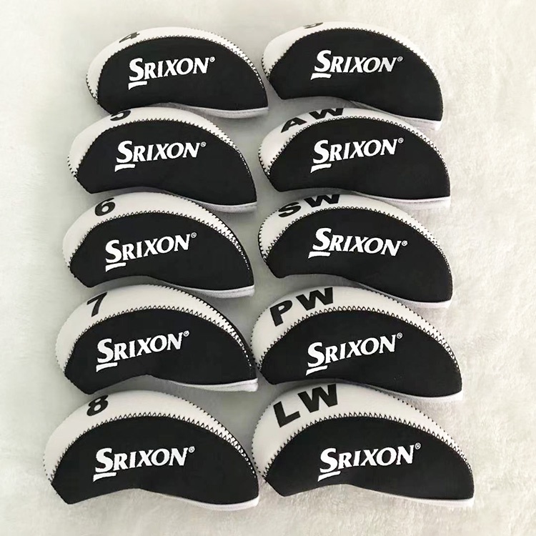 [มาใหม่] Srixon ชุดฝาครอบป้องกันหัวไม้กอล์ฟ เหล็ก 10 ชิ้น