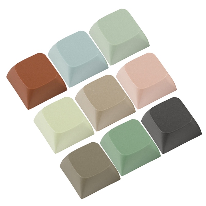 R* XDA2 ปุ่มกดคีย์บอร์ด PBT หลากสี สําหรับ Mx Switches 1U Keycap 1 6 มม.