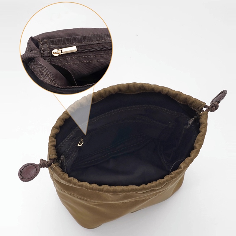 Evertoner กระเป๋าจัดระเบียบ กระเป๋าเครื่องสําอาง ผ้าไนล่อน สําหรับ TB Bucket Bag Liner