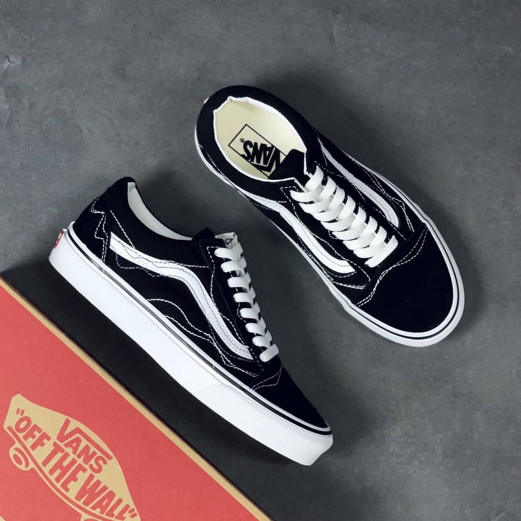 On Hand Vans Old Skool Classii Slip-on Low Sneakers Shoes For Men And Women Shoes รองเท้า free ship