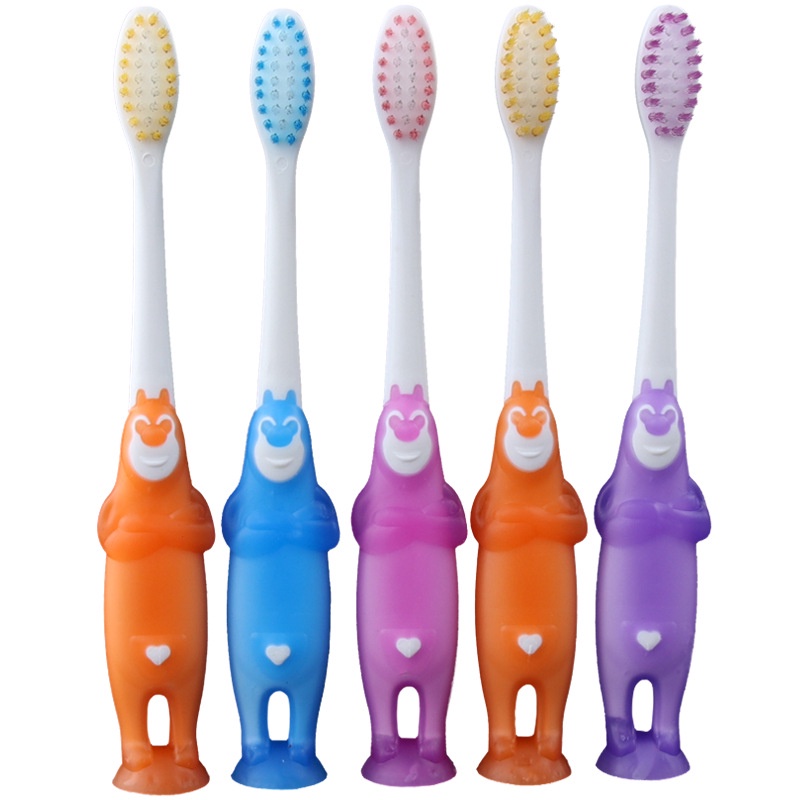 แปรงสีฟันขนนุ่ม ลายการ์ตูนน่ารัก สำหรับเด็ก