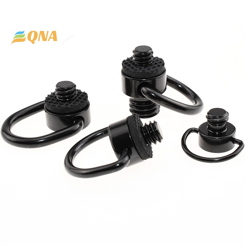 [QNA] อุปกรณ์เสริมกล้อง สายคล้องไหล่ หัวเข็มขัดนิรภัย สกรูโลหะ 1/4 สําหรับ Canon Nikon Sony