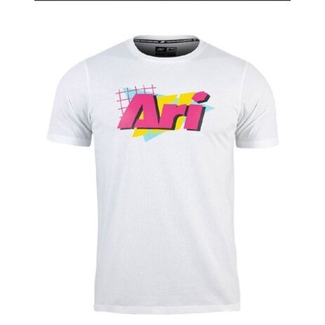 เสื้อยืด Ari​ Pop Art Tee - WHITE/PINK/WHITEsize: S-5XL