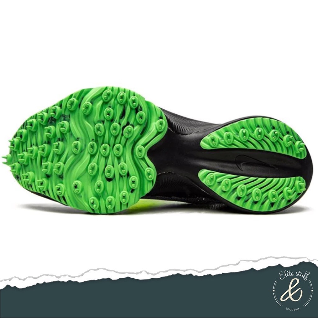 Nike Air Zoom Tempo Next% Flyknit Off-White Black Scream Green ของแท้ 100% (พร้อมส่ง) แฟชั่น