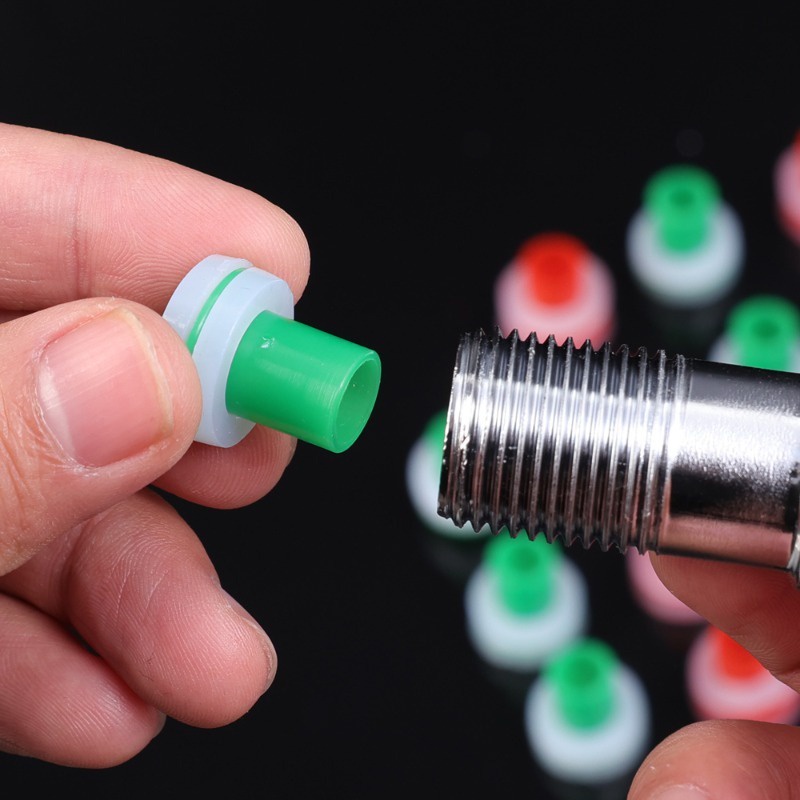 10ชิ้นซิลิโคนรั่วก๊อกน้ําปิดผนึกปะเก็น/เปลี่ยนก๊อกน้ําวาล์วแกน/ปฏิบัติอุปกรณ์ฮาร์ดแวร์ - รูปที่ 3