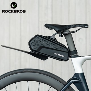 ROCKBROS กระเป๋าเก็บของ แบบแข็ง พร้อมบังโคลน สําหรับจักรยานเ…