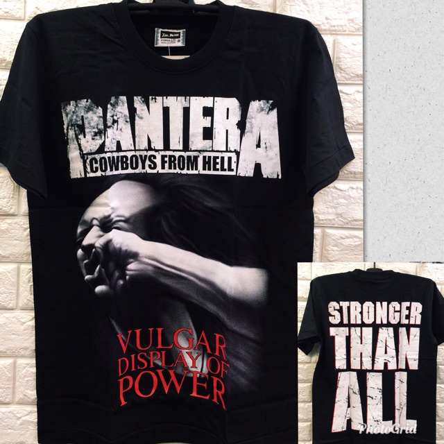 🍃 【NEW】 Rock Band Pantera Rock Shirt แบบ Unisex
