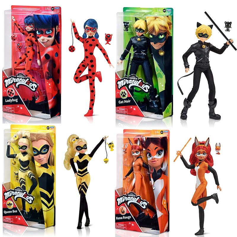 พร้อมส่ง ตุ๊กตาฟิกเกอร์ Miracle Girl ladybug 28 ซม. – โปรปัง
