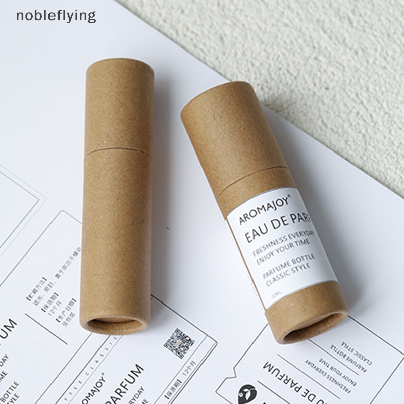 Nf กล่องกระดาษคราฟท์ แบบหนา ทรงกระบอก ทรงกลม สําหรับใส่ของขวัญ ขวดน้ํามัน