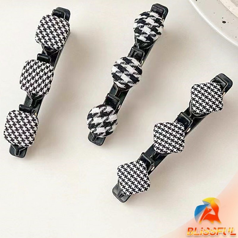 B.F กิ๊บติดผม แบบถัก  สไตล์สาวเกาหลี Hair Clips