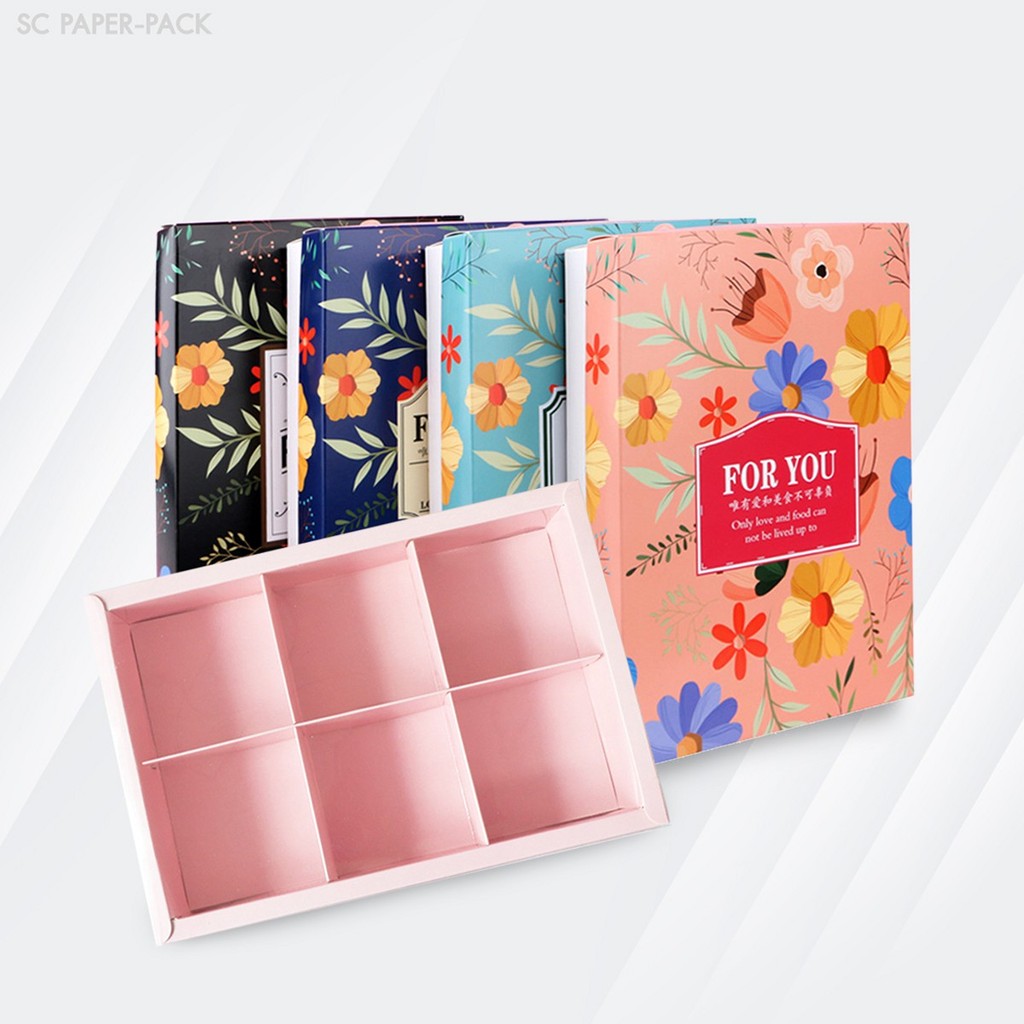 SC Paper-Pack กล่องของขวัญ 6 ช่อง เเพ็ค 1 กล่อง