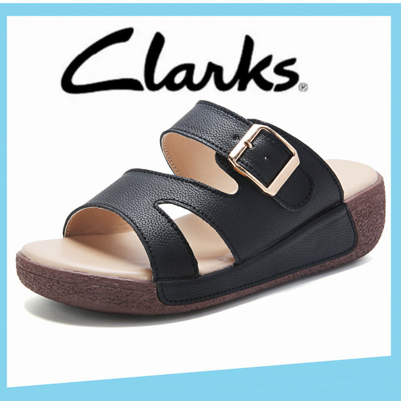 Clarks รองเท้าผู้หญิง Clarks ผู้หญิง Clarks รองเท้าแตะ รองเท้าผู้หญิง รองเท้าส้นแบน รองเท้าแตะ Clark