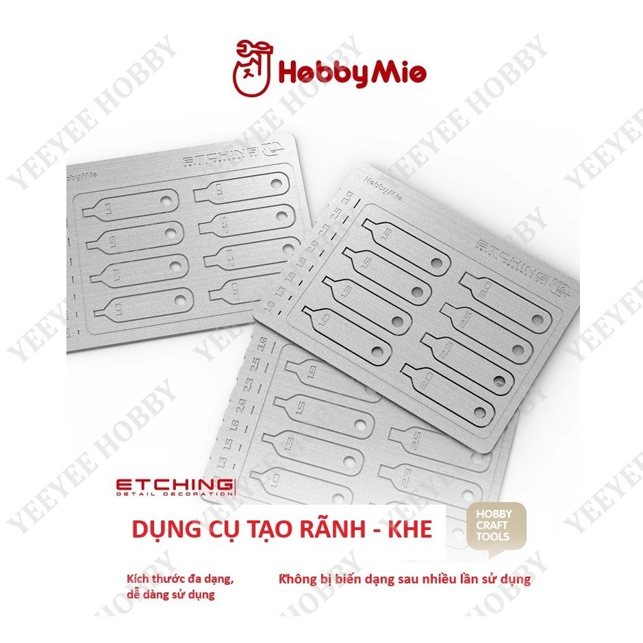 HOBBY MIO TOOL - AT001 ~ AT004 - PHOTO ET CREATES DETAILED SLOTS สําหรับรุ่น