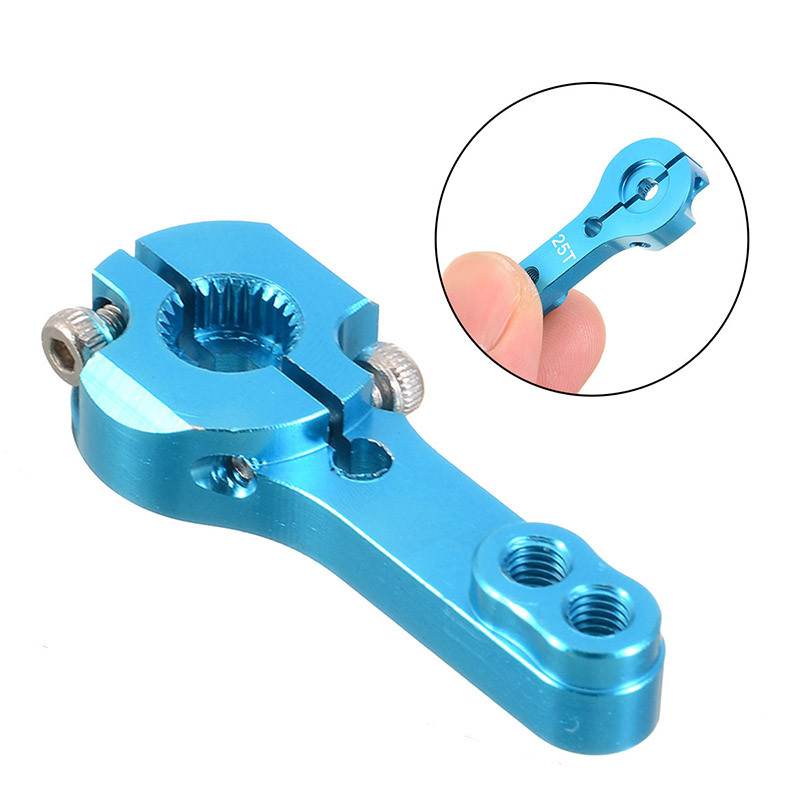 Metal Servo Horn Arm M3 Threads 25T สําหรับ RC Futaba Savox Xcore HL HSP HD Power