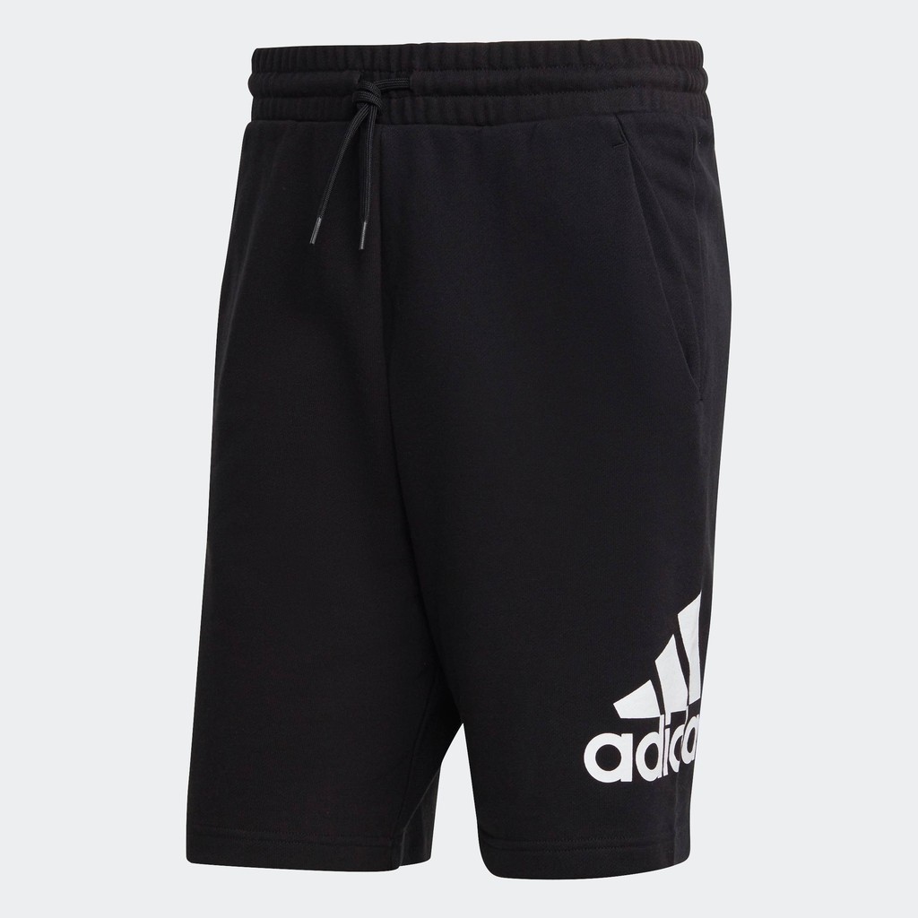 adidas Lifestyle Essentials Big Logo French Terry Shorts Men Black IC9401