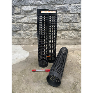 Trụ Nhựa Leo Cây Size Lớn 40x8cm - Khớp Nối Chắc Chắn, Hỗ Trợ Trồng Trầu Bà/Dây Leo