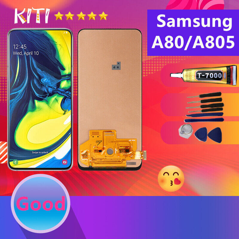 For samsung A80 LCD Display จอ + ทัช Samsung galaxy A80/A805 (ปรับแสงได้/incell)