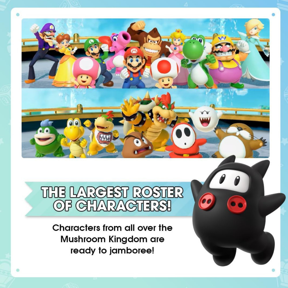 NINTENDO SWITCH SUPER MARIO PARTY JAMBOREE เกมมาริโอ้ ตลับเกม แผ่นเกม มือหนึ่ง