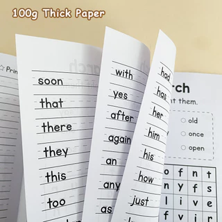 220 High Frequency Sight Words Workbook Word Search & Handwriting Practice Learning Book for Kindergarten Homeschool