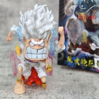 Bliss โมเดลฟิกเกอร์ PVC รูปอนิเมะ ลูฟี่ 5 Sun God Nika Luffy Luffy ขนาด 13 ซม. ของเล่นสําหรับเด็ก