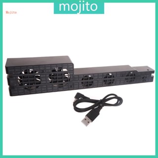 Mojito พัดลมระบายความร้อน ควบคุมอุณหภูมิ USB สําหรับ PS4 Pro