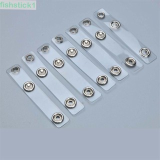 Fishstick1 สายคล้องบัตร PVC ใส คุณภาพสูง