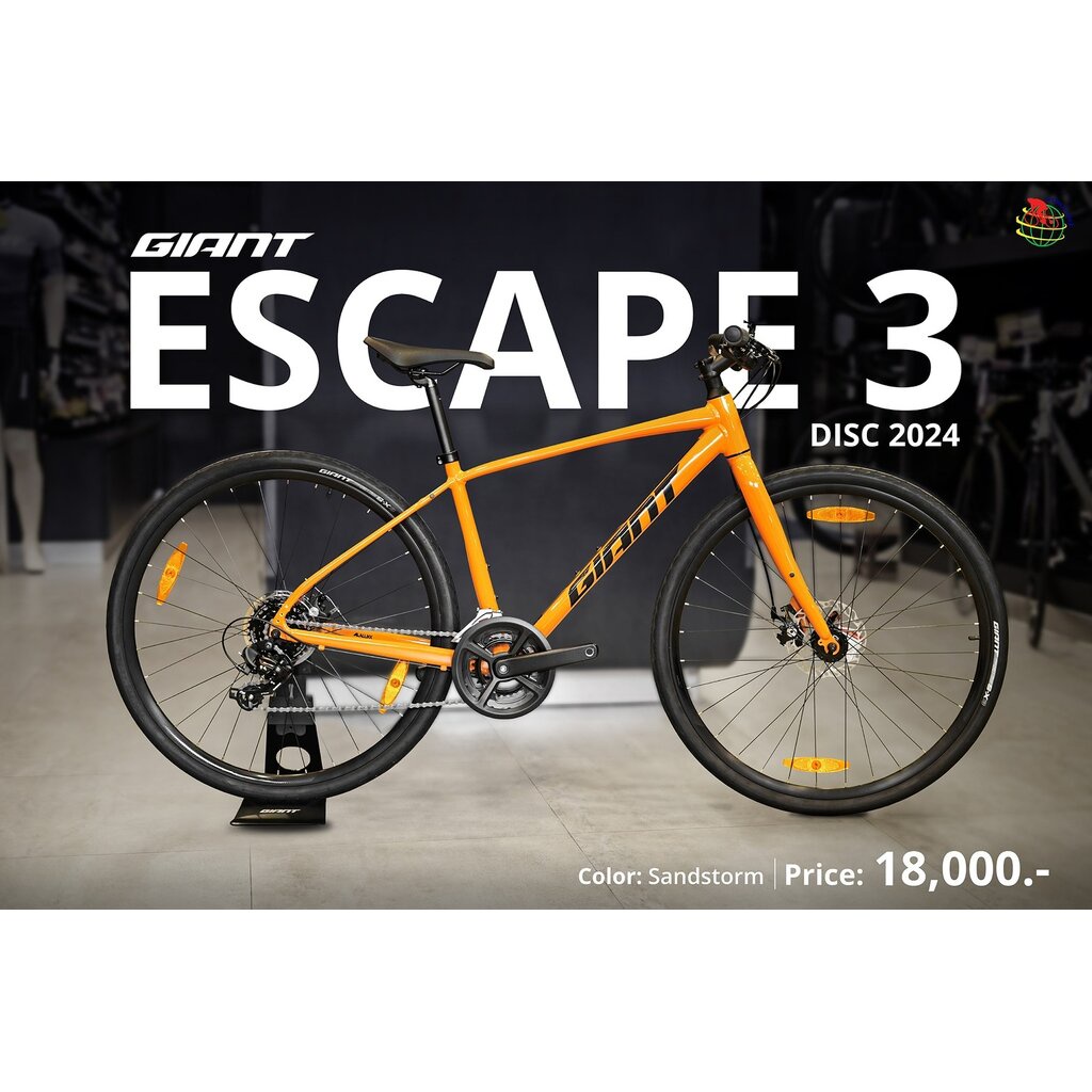 Giant จักรยานไฮบริด Giant Escape 3 Disc