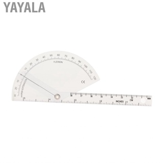 Yayala Orthopedic Goniometer Accurate Scale Ruler Clear For Finger HR6