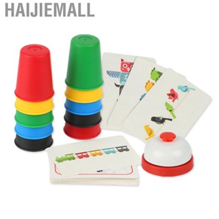 Haijiemall Kids Cup Stacking Game Competitive Educational Colorful Interactive Cups Speed Training