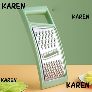 Karen เครื่องขูดมันฝรั่ง ผัก แบบสเตนเลส ทนทาน อเนกประสงค์