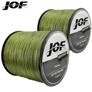 Jof X8 สายเอ็นตกปลาถัก 100% 18-78lb 100 ม. 300 ม.