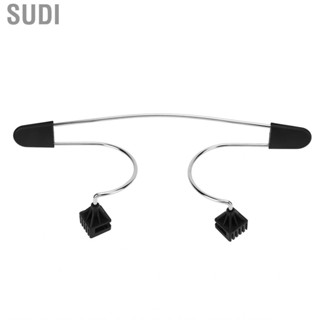 Sudi Car Clothes Holder Back  Hanger Metal ABS Heavy Duty Universal Convenient for Shirt Jacket Shopping Bags Handbags