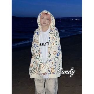 Candy Kids  เสื้อผ้าผู้ญิง แขนยาว เสื้อฮู้ด คลุมหญิง สไตล์เกาหลี แฟชั่น  High quality พิเศษ Trendy ทันสมัย WWY23900HQ 36Z230909